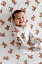 Ribbed Bear Footed Onesie | Little Pajama Co.