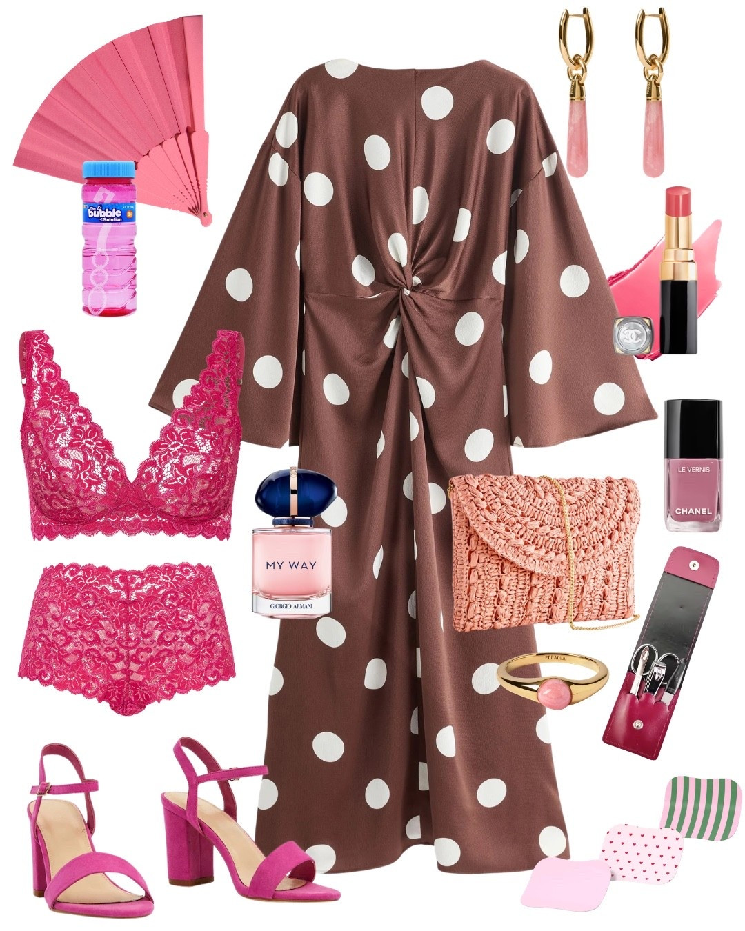 Wedding Guest Outfit - Polka Dots und Pink. Perfekt für eine Sommerhochzeit. 

#weddingguestdresssummer #summerdress

#LTKkleider #LTKsummer #LTKwedding