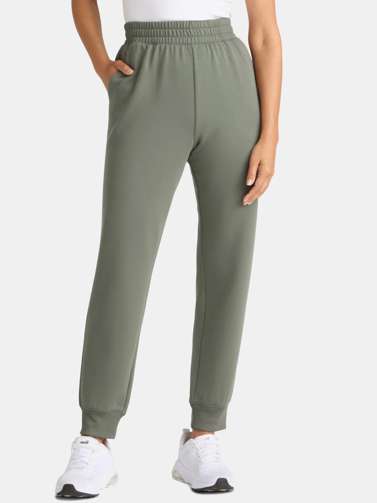 Athletic Works Women's and Women's Plus Super Soft Joggers, Sizes XS-4X | Walmart (US)
