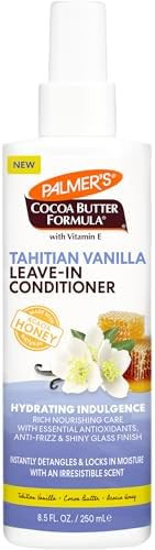 Palmer's Cocoa Butter Formula, Tahitian Vanilla Leave In Conditioner Spray, (8.5 Fl Oz), Hydratin... | Amazon (US)