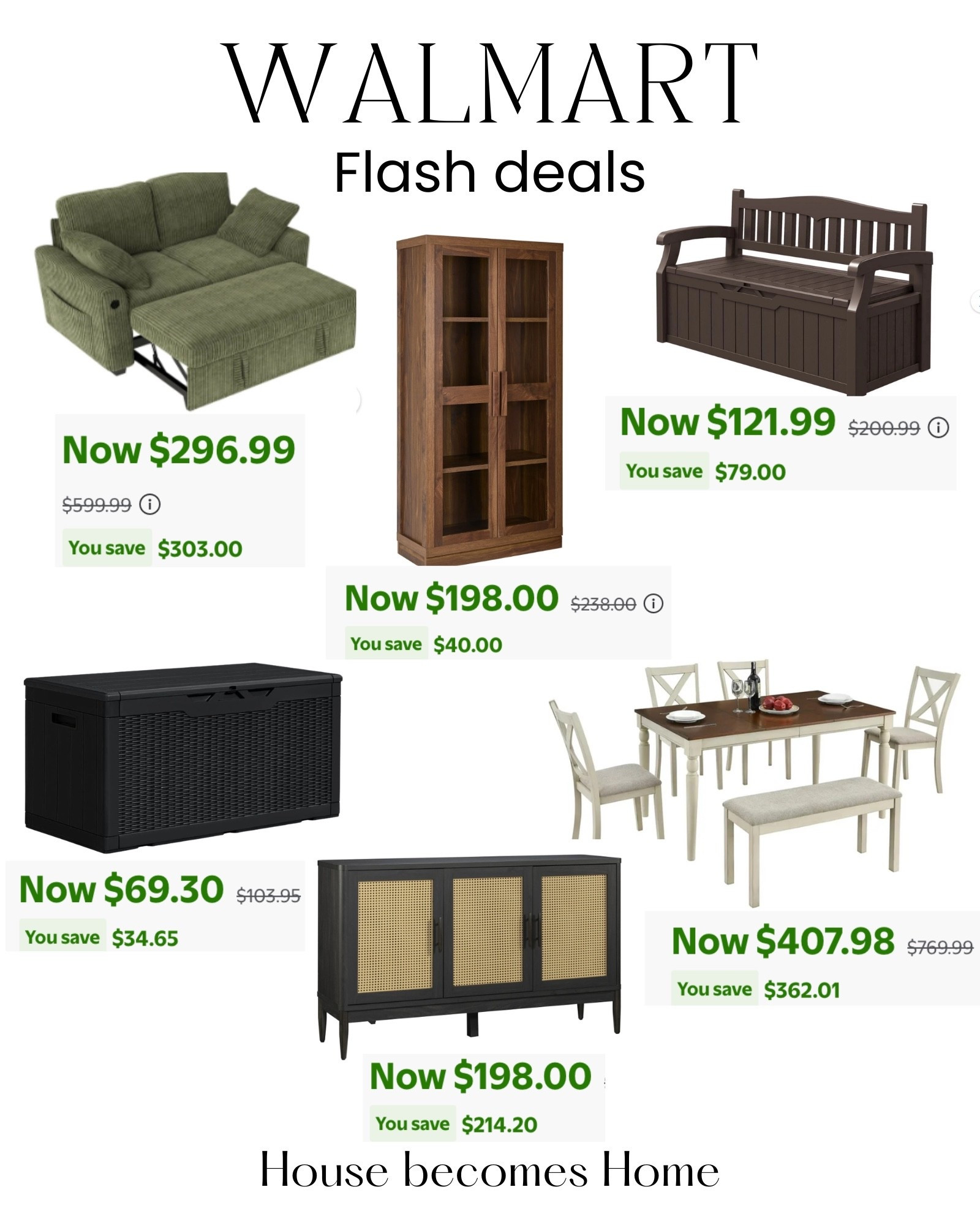 Walmart flash deals!

#LTKSaleAlert #LTKSeasonal #LTKHome