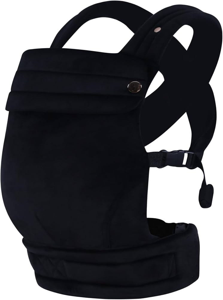 Baby Carrier Newborn to Toddler - Ergonomic,Velvet Fabric Breathable Mesh Cozy and Lightweight In... | Amazon (US)