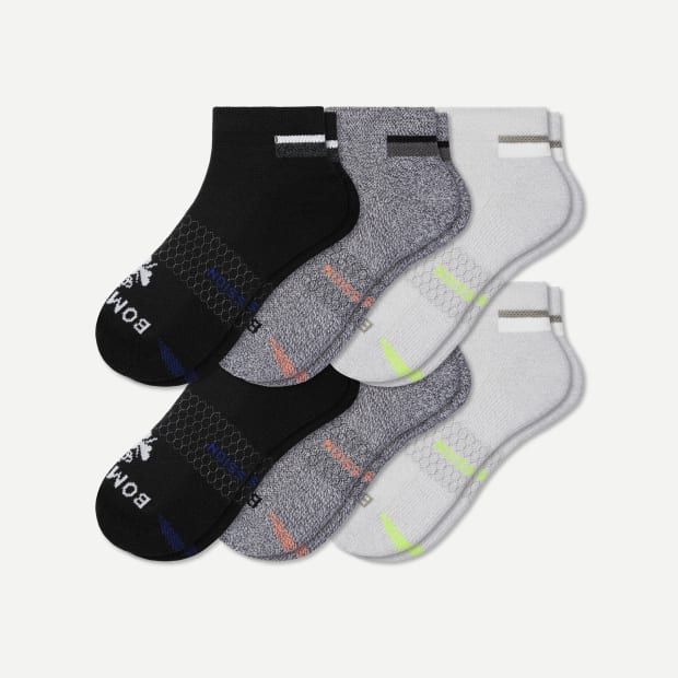 Men's Performance Compression Ankle Socks 6-Pack | Bombas Socks