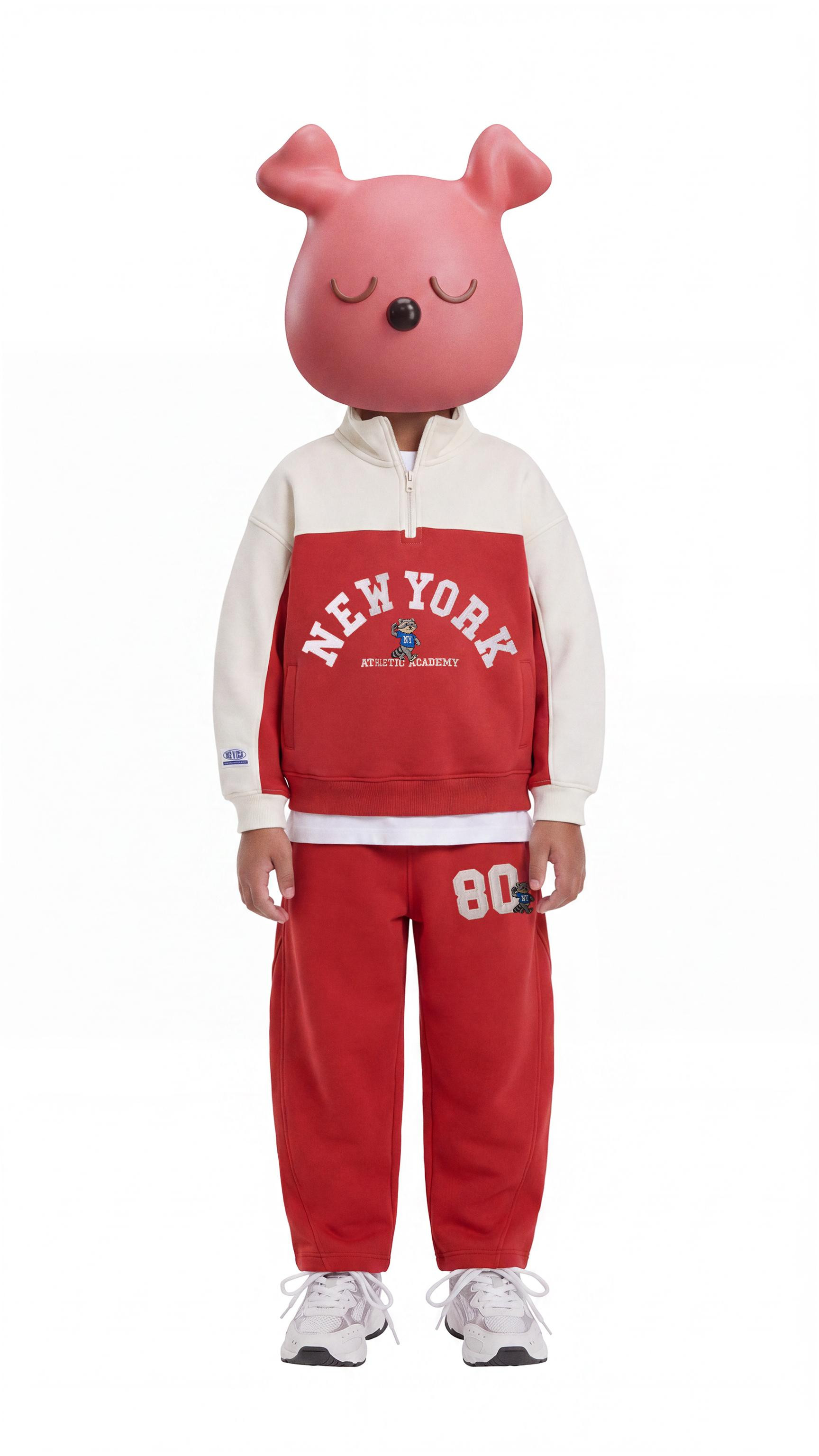 FLEECE JOGGING PANTS WITH PATCH | Zara US