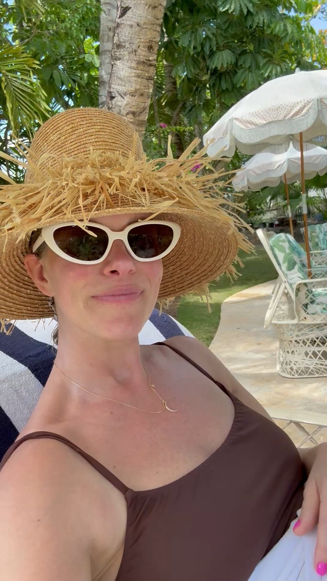 Poolside vibes ☀️ 

#LTKSaleAlert #LTKSwim #LTKTravel