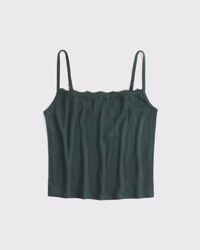 Pointelle Sleep Cami | Abercrombie & Fitch (US)