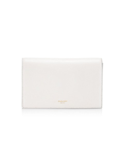 Elena Vitello Arno Leather Clutch | Saks Fifth Avenue (UK)