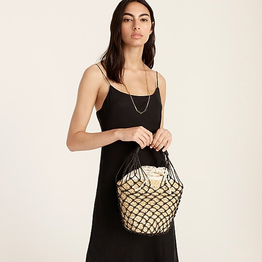 Sedona basket bag in straw | J. Crew US