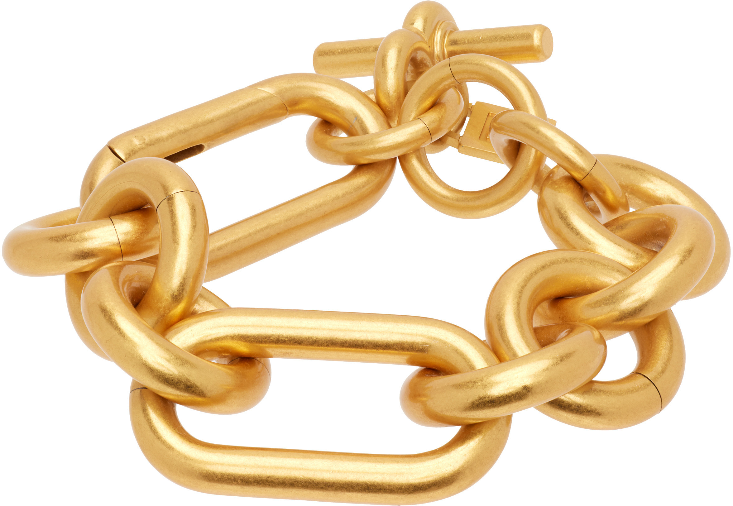 BALMAIN Sync Brass Chain Bracelet | SSENSE