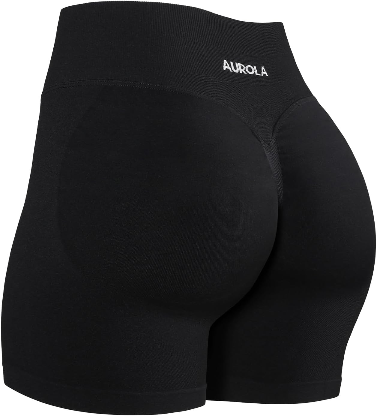 AUROLA Influence Workout Shorts for Women,2.5 3.5 4.5 5.5 6.5 No Roll Up Squat Proof Scrunch Seamless Compression Gym Short | Amazon (US)