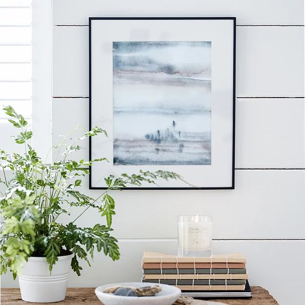 Fine Black Easel Wall Frame – 8x10” | The White Company (UK)