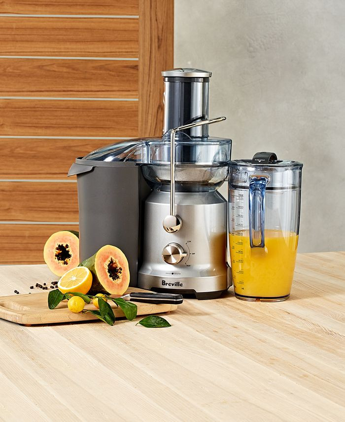 Breville BJE430SIL Large-Capacity 70-oz. Cold Juice Fountain & Reviews - Small Appliances - Kitch... | Macys (US)