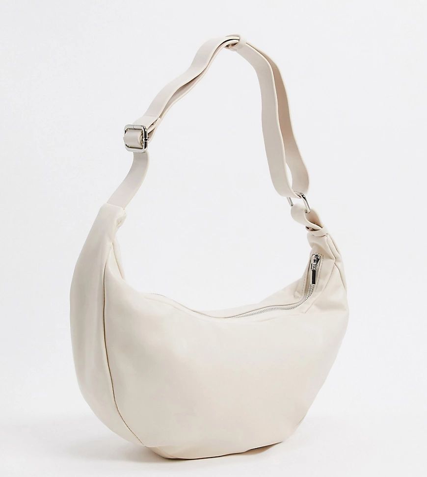Glamorous Exclusive sling tote bag in white | ASOS (Global)