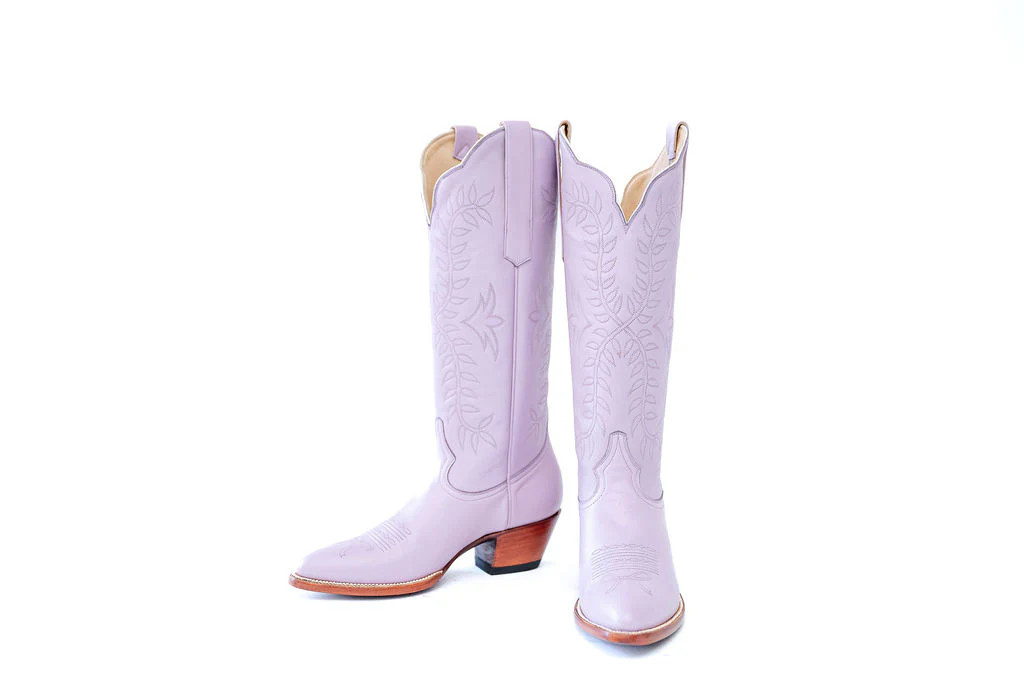 Coco Cowgirl Boot in Lavender | Petite Paloma