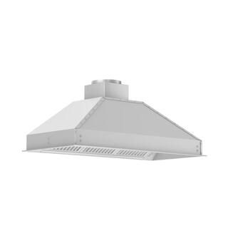 ZLINE 46 in. Ducted Wall Mount Range Hood Insert in Stainless Steel (721-46) | The Home Depot