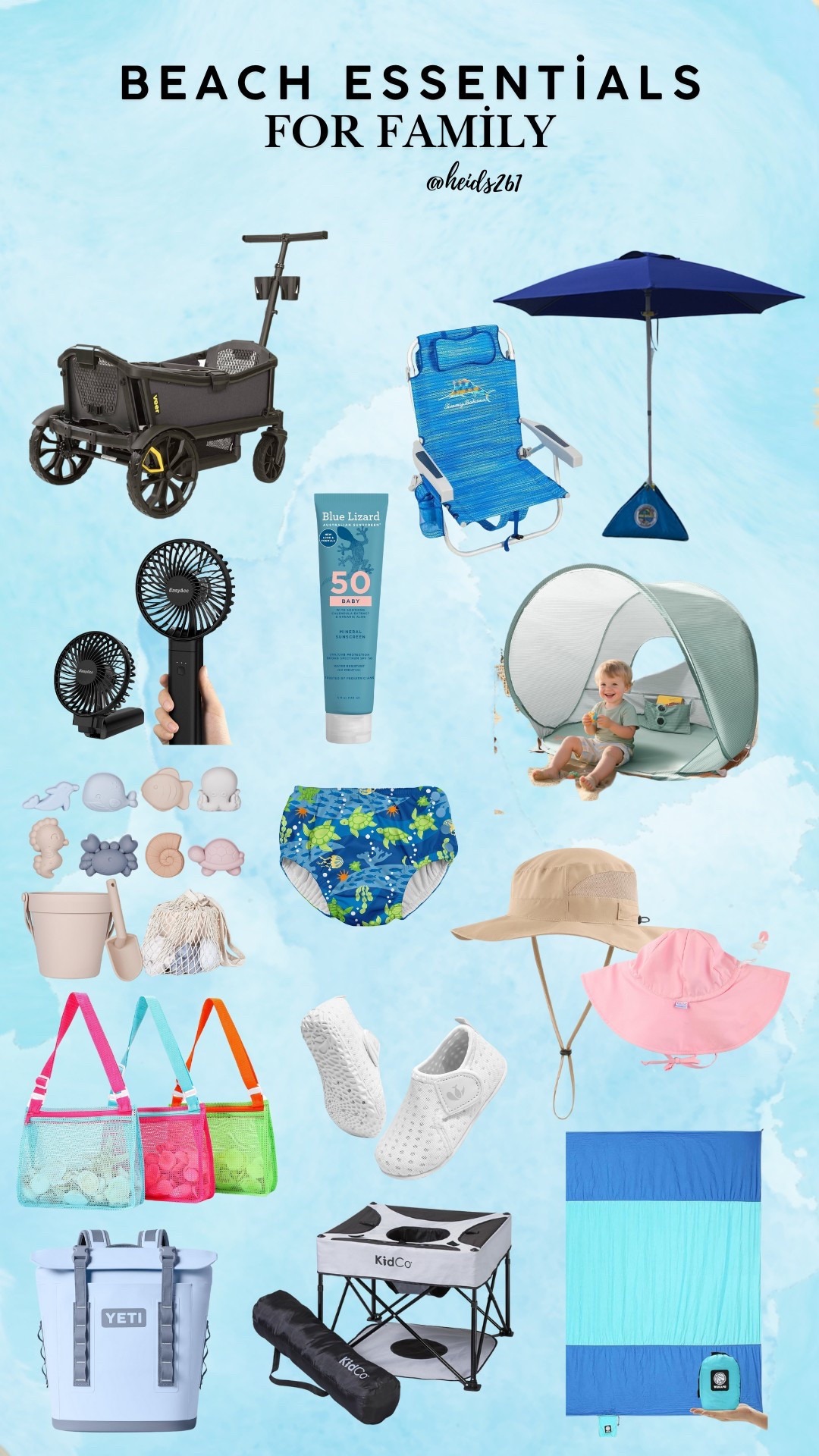 Beach Essentials for Families 

#LTKKids #LTKSeasonal #LTKSwim