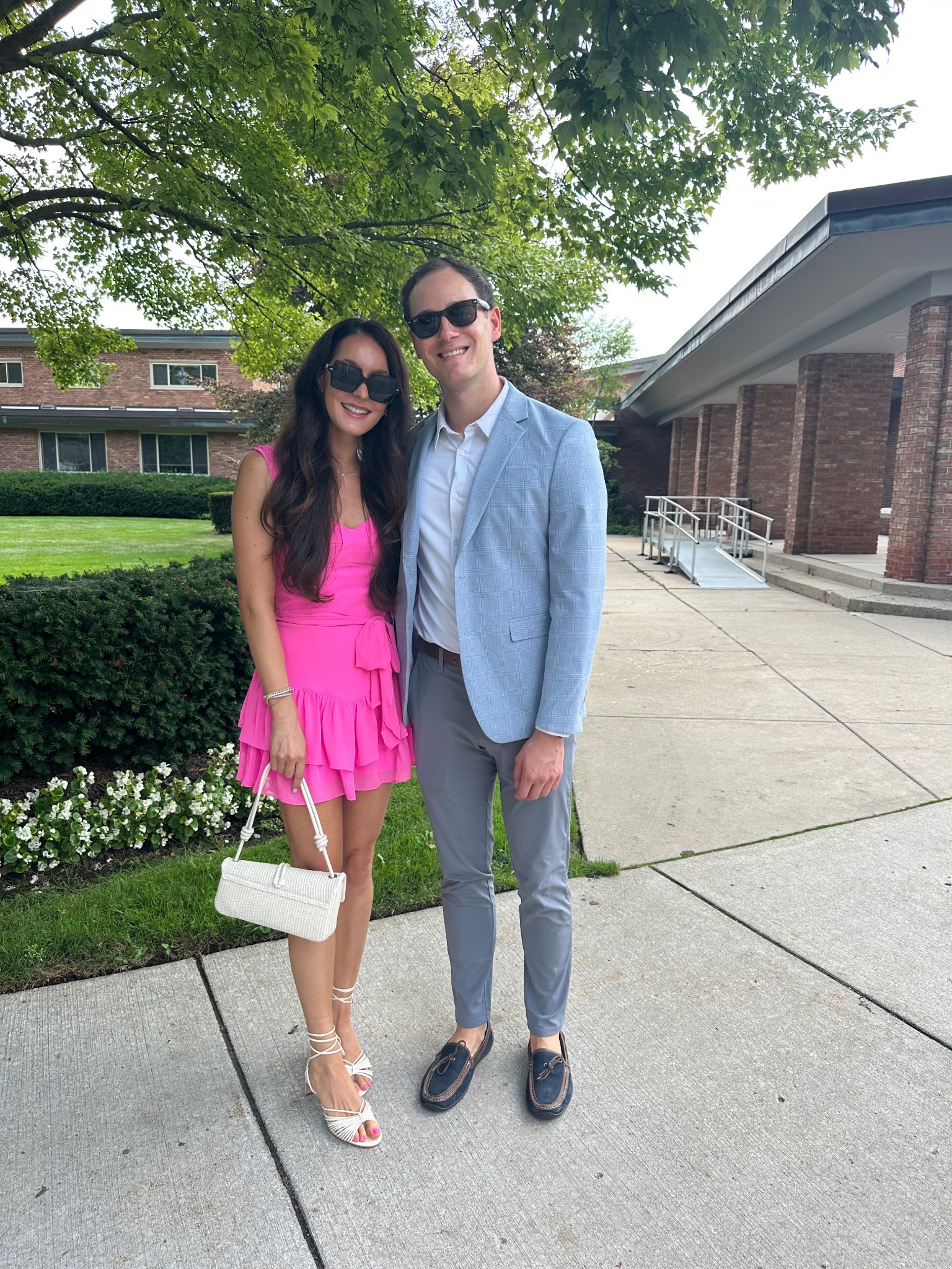 Wedding guest look
Romper
Revolve find 

Amanda Uprichard romper 
Versace sunglasses

#LTKWedding #LTKShoeCrush #LTKStyleTip