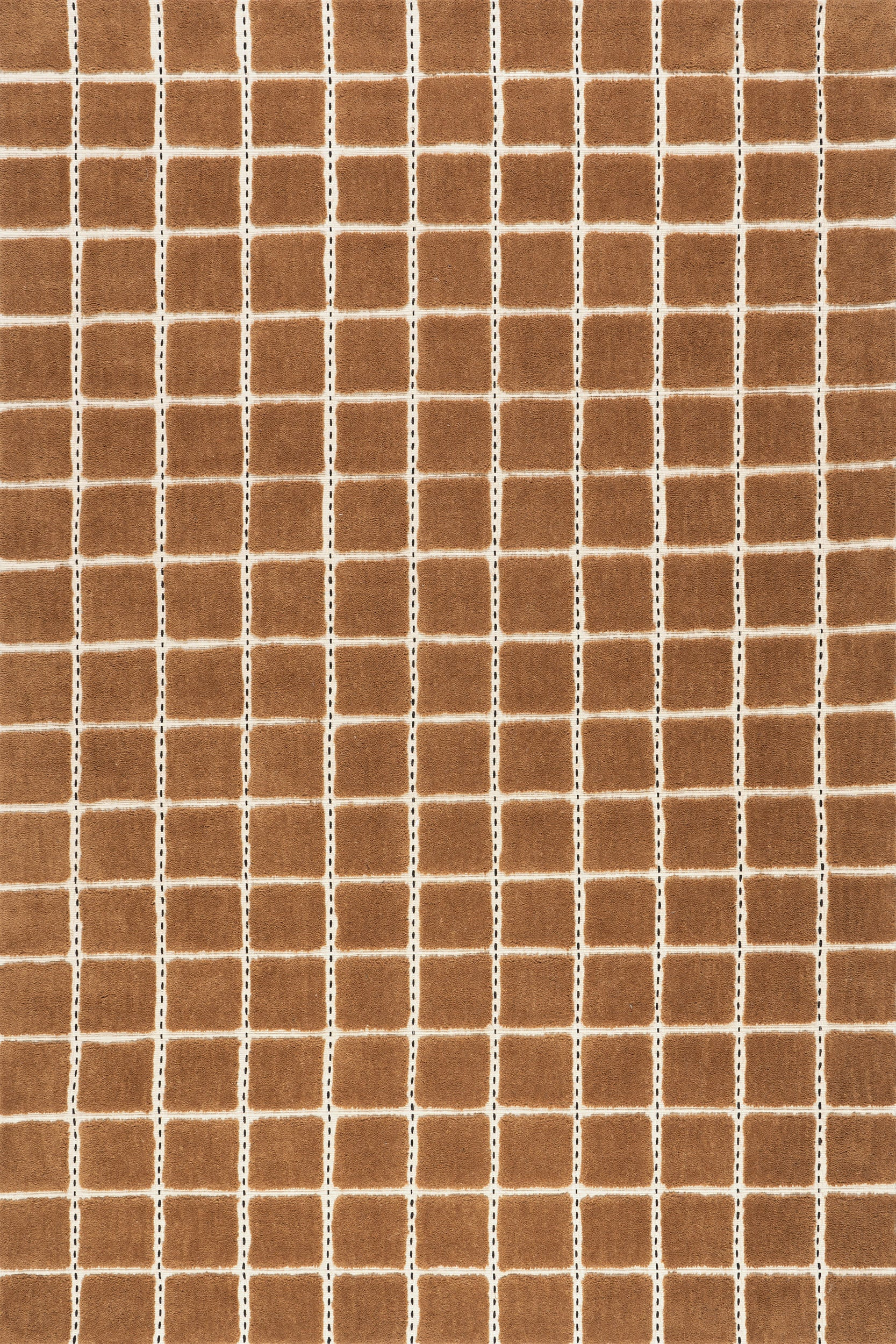 Gretchen Checked Wool Rug | Rugs USA