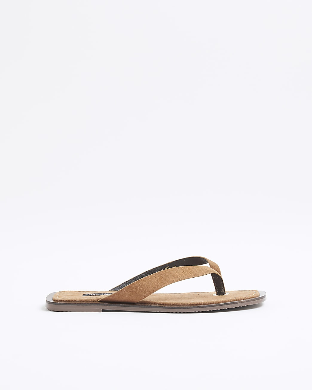 Brown Suede Flat Sandals | River Island UK & IE