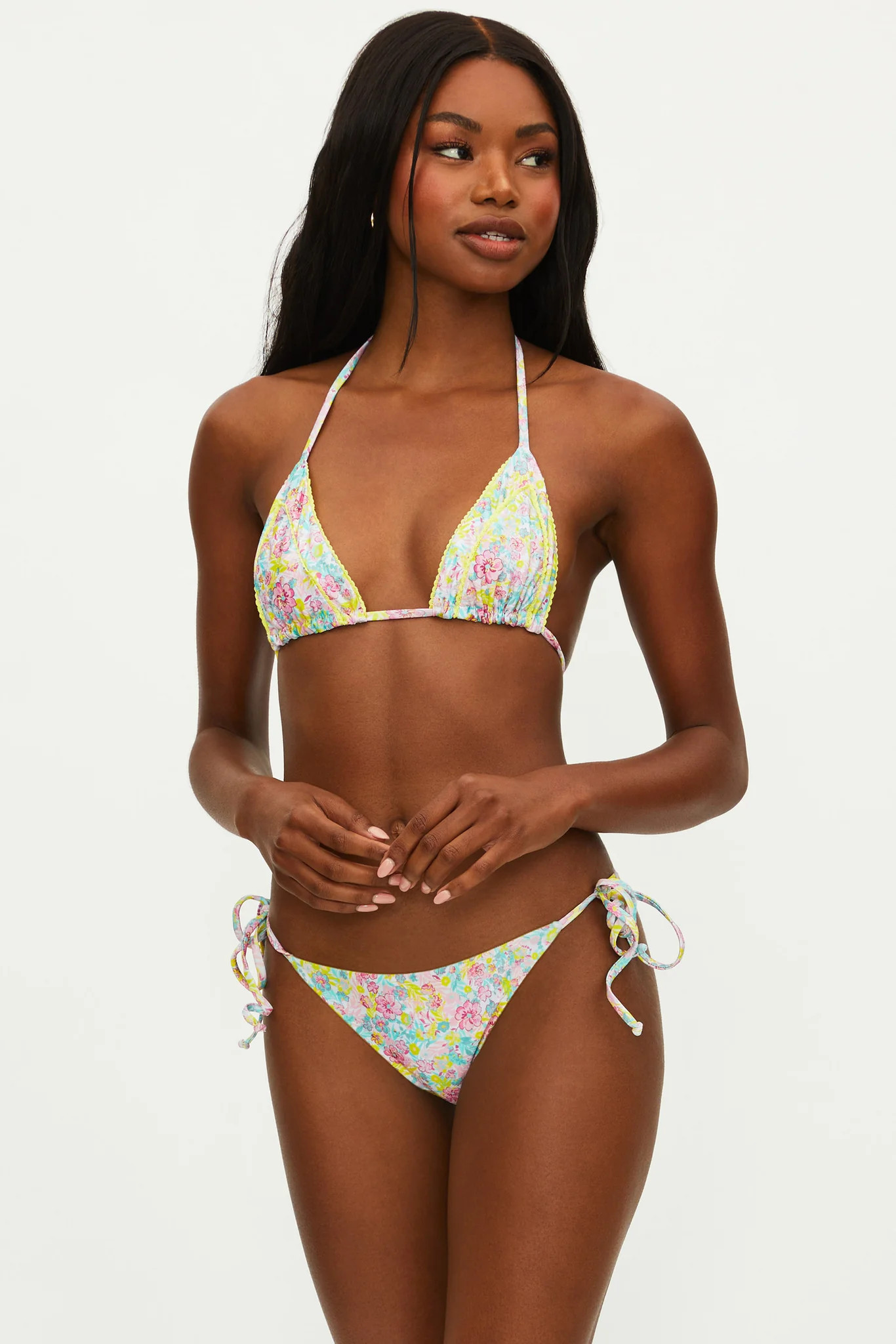 Soleil Bottom Forget Me Not Floral | Beach Riot