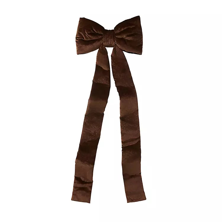 Bronze Tree Topper Ribbon Bow | Kirklands