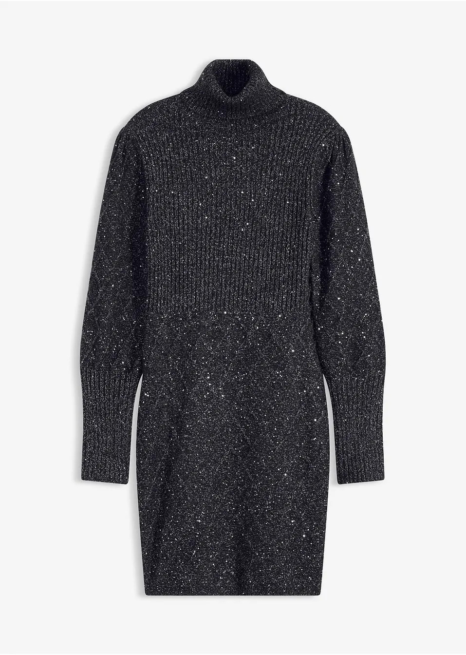 Abito in maglia con paillettes | Bonprix IT