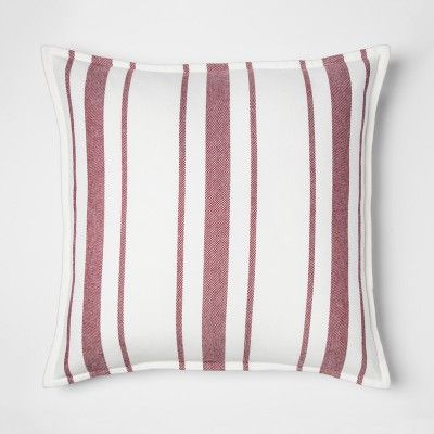 Red Stripe Oversize Throw Pillow - Threshold™ | Target