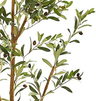 Nearly Natural 82” Olive Artificial Silk Trees Green | Amazon (US)