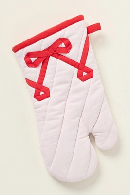Benedita Bow Oven Mitt | Anthropologie (US)