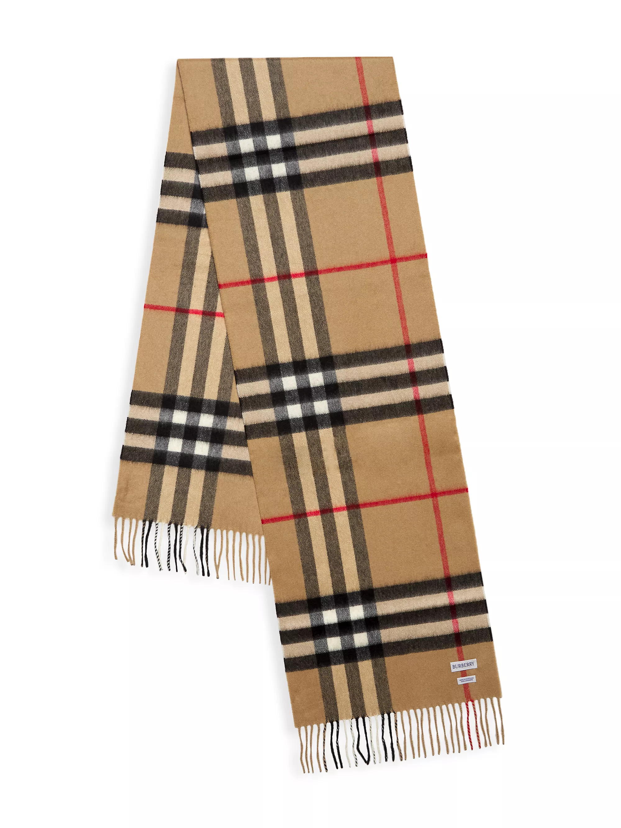 Giant Check Cashmere Scarf | Saks Fifth Avenue
