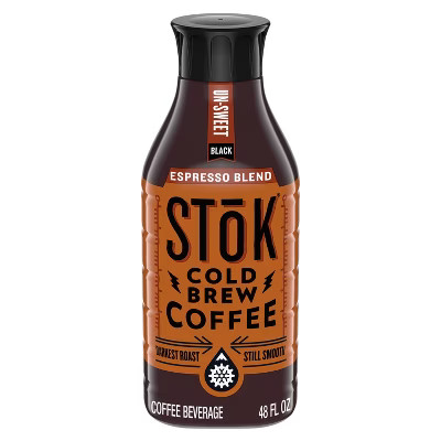 SToK Espresso Blend Un-sweet Black Cold Brew Coffee - 48 fl oz | Target