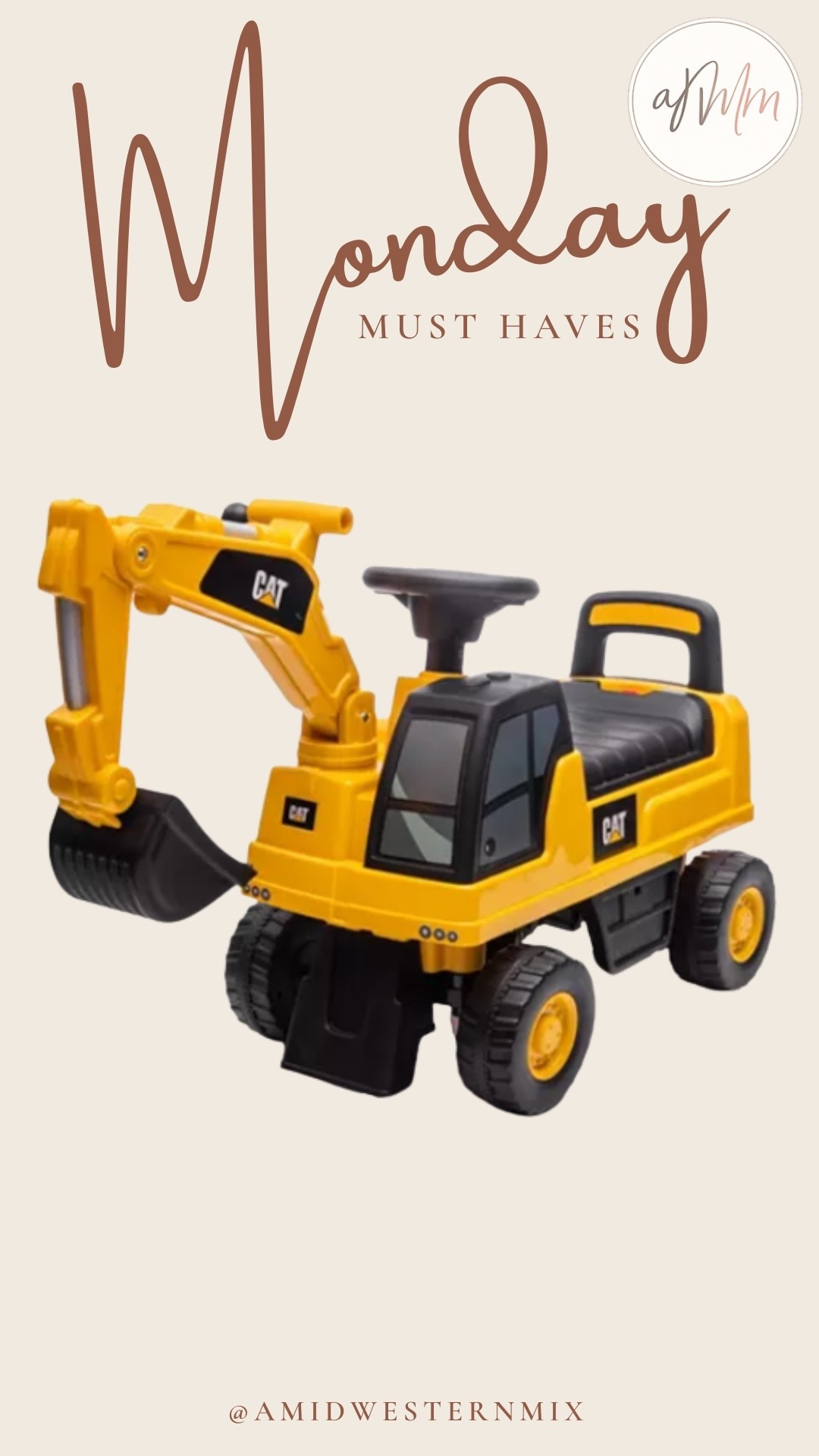 This ride-on excavator is a perfect Easter basket idea for toddlers! 25% off and just $60! 

#LTKKids #LTKSaleAlert #LTKSeasonal