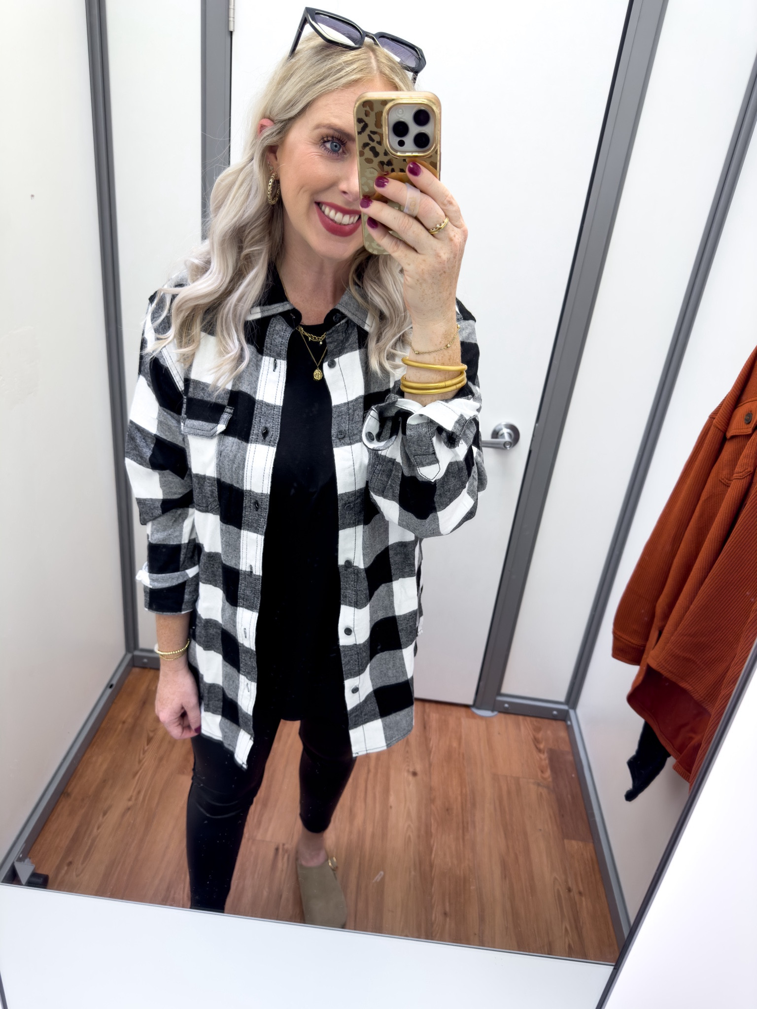 Walmart try on, time and tru tunic, faux leather leggings, black and white buffalo plaid, men’s plaid flannel 

#LTKStyleTip #LTKFindsUnder50 #LTKSeasonal