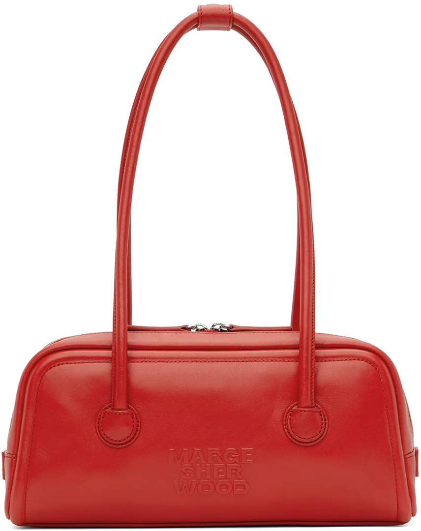 Red Soft Baguette Bag | SSENSE