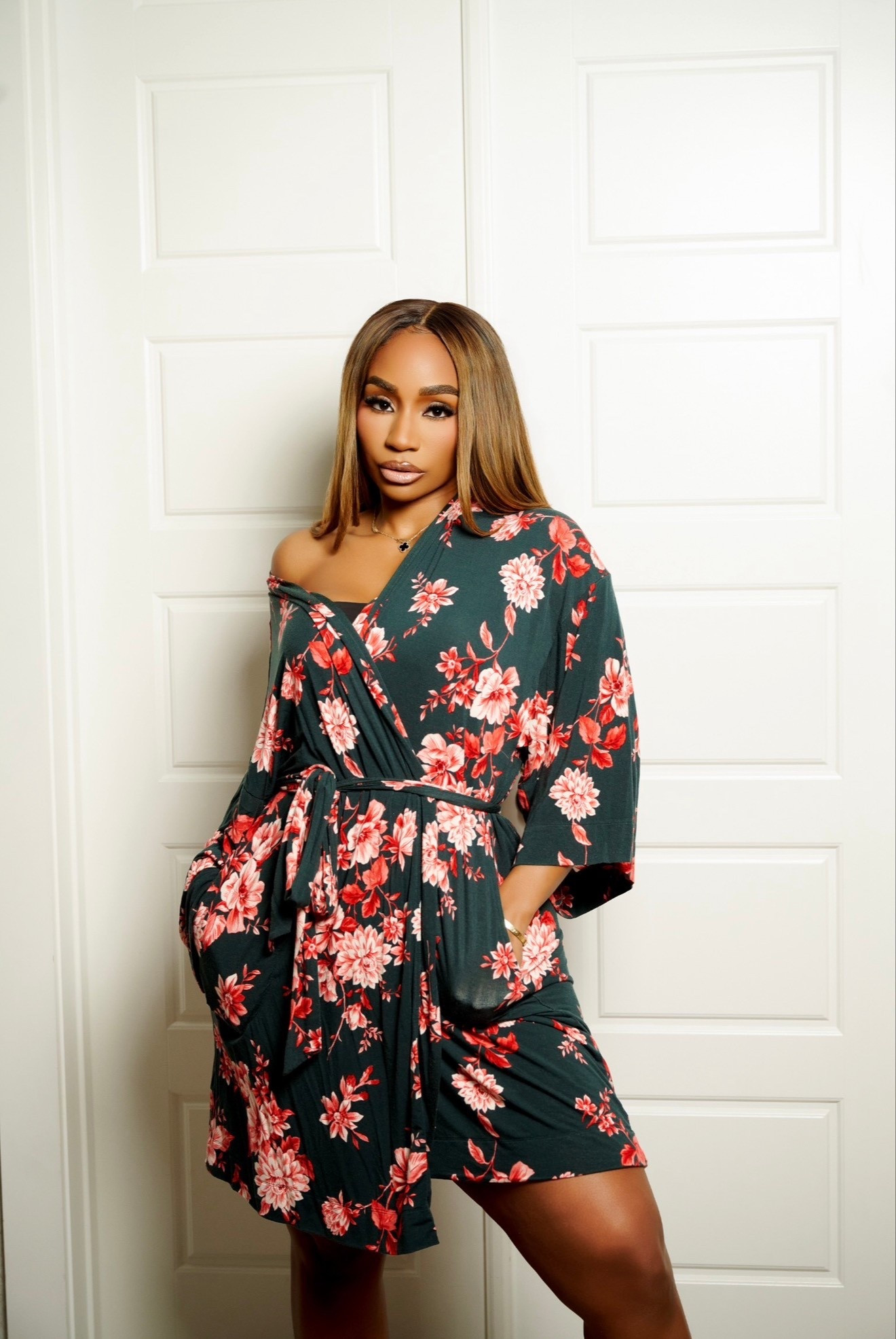 Short bamboo-feel printed robe addition to the collection from @soma 

#LTKmomlife