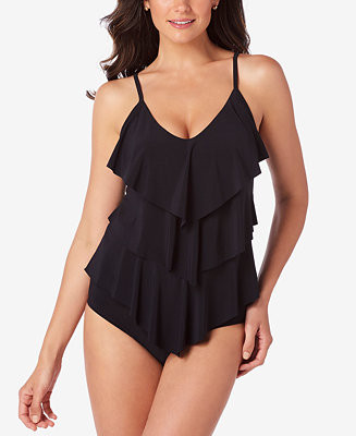 Magicsuit Rita Tiered Slimming Tankini Top & Bottoms & Reviews - Swimsuits & Cover-Ups - Women - ... | Macys (US)