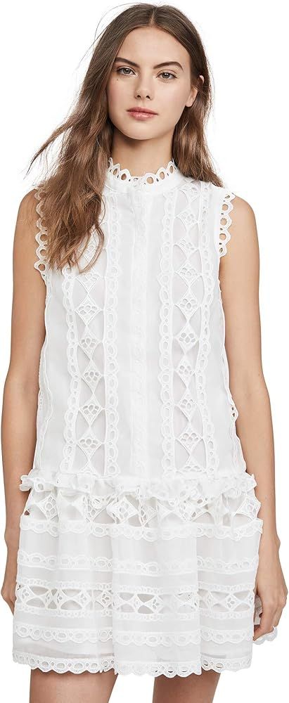 Amazon.com: endless rose Women's Sleeveless Lace Mini Dress, White, XS : Clothing, Shoes & Jewelr... | Amazon (US)