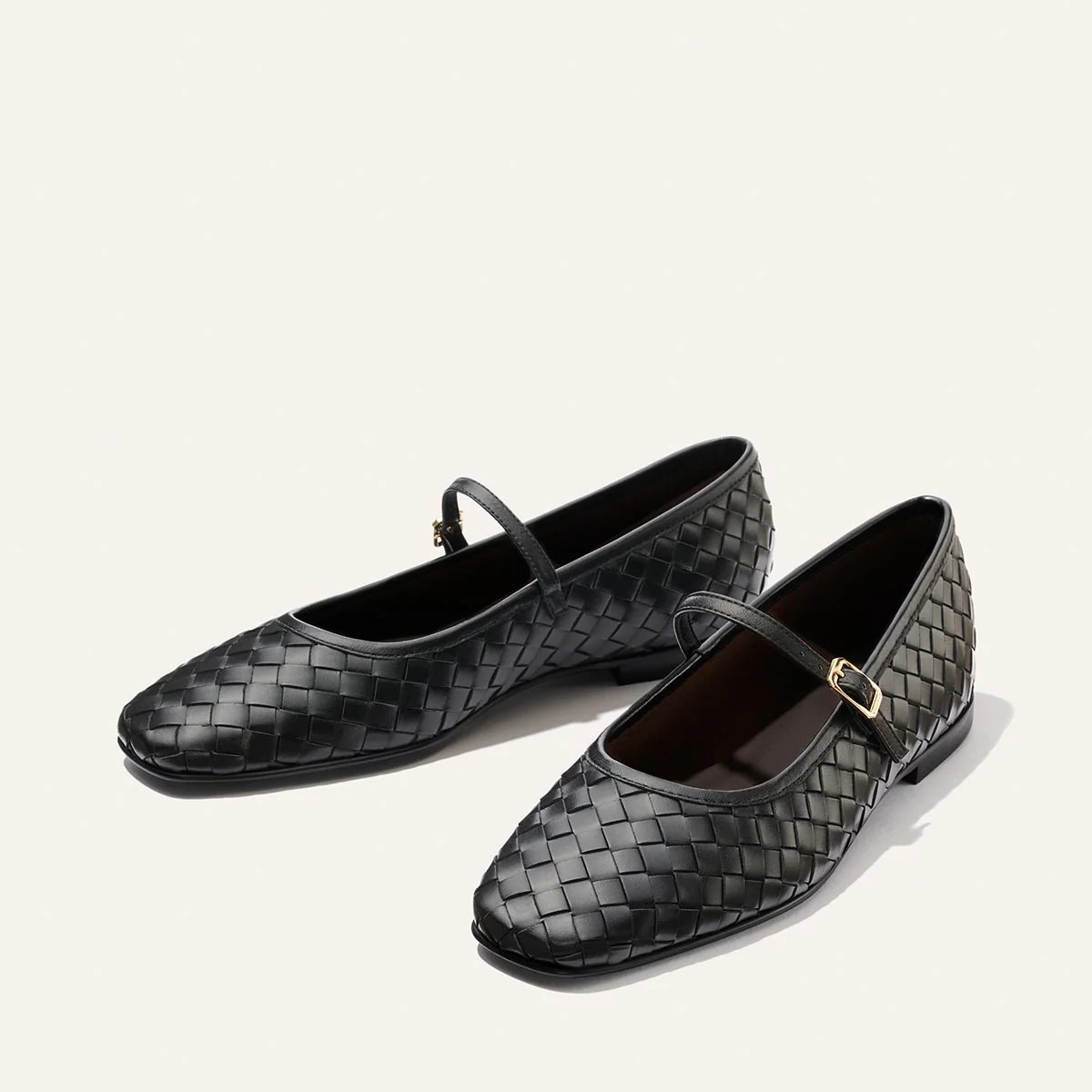 The Fonteyn Jane - Black Woven Pasado Nappa | Margaux