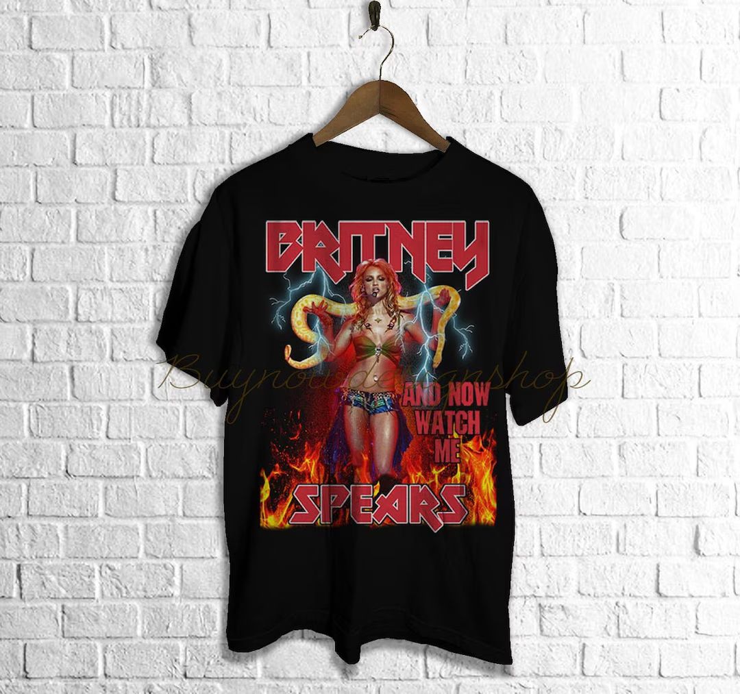 Britney Spears T Shirt , Britney Pop Culture T Shirt , Now Watch Me T Shirt GM001 - Etsy | Etsy (US)
