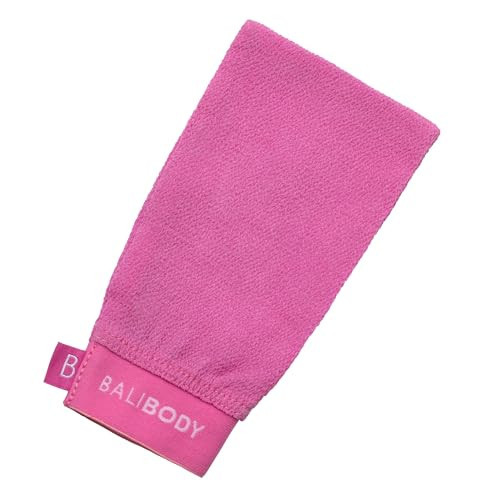 Bali Body Pink Exfoliating Mitt | Self Tan Remover for Fake Tan | Reusable Double-Sided Tanning Eraser | Gentle Exfoliator to Remove Self Tanner, Sunless Tanner & Tanning Lotion | Amazon (US)