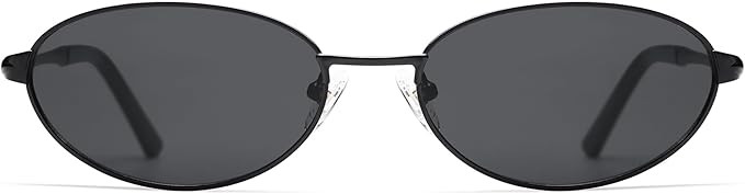 Retro Oval Sunglasses for Women Mens with Spring Hinge Sunnies AP3696 | Amazon (US)