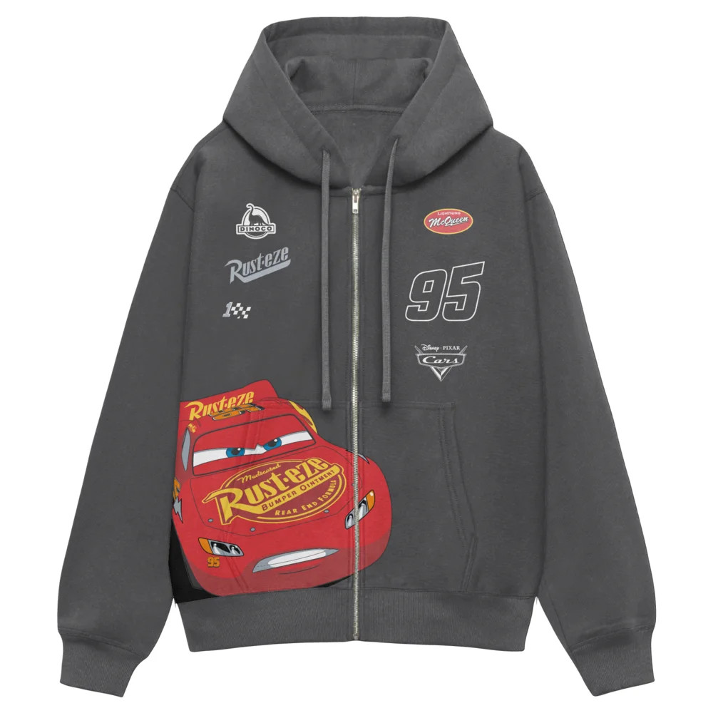 Disney's Lightning McQueen Men's & Big Men's Hooded Sweatshirt, Sizes XS-3XL | Walmart (US)