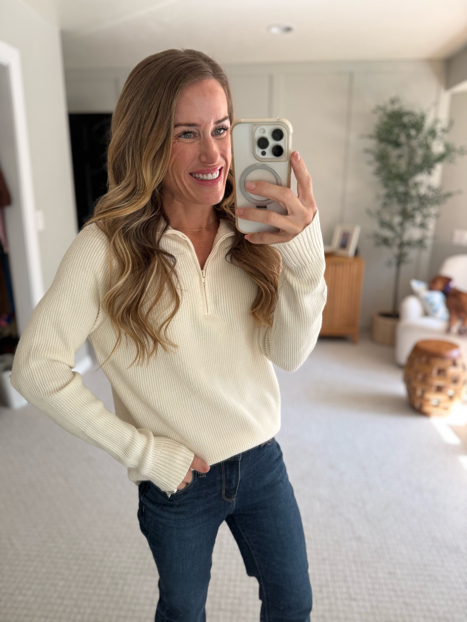Amazon quarter zip pullover 
Fall outfit from Amazon 
Fall outfit for women

#LTKmomlife #LTKootd #LTKPetite