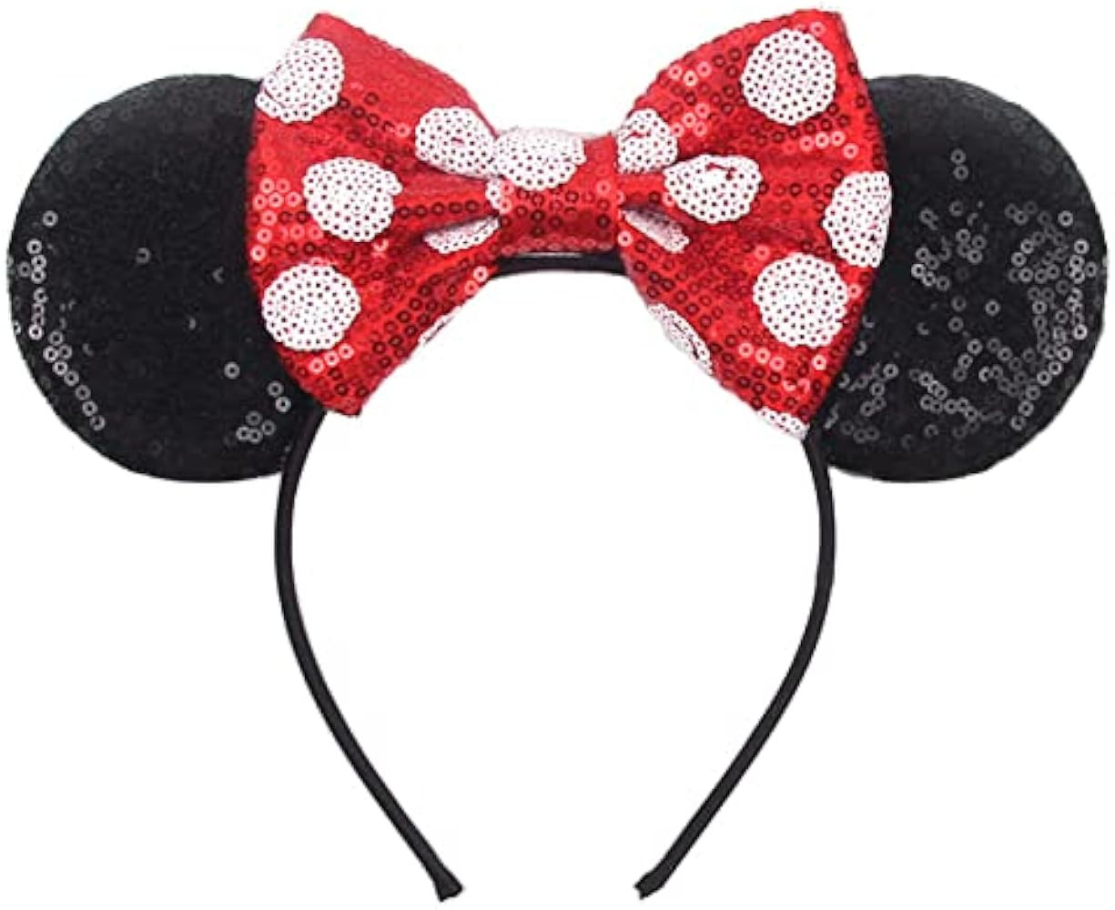 MADO Mouse Ears Headband for Women Girls,Park ears Princess mouse ears for Women girls kids adult... | Amazon (US)