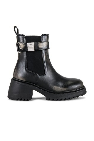 Steve Madden Gates Bootie in Black Distressed from Revolve.com | Revolve Clothing (Global)