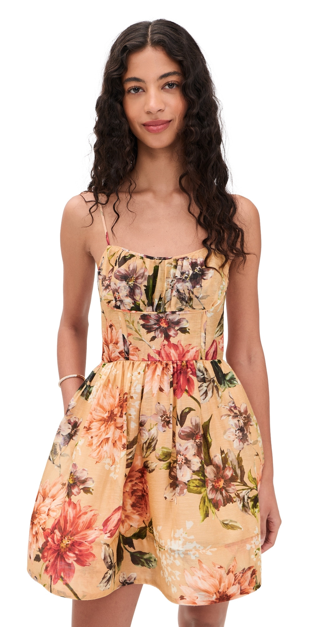 Cara Cara Alba Mini Dress Margaux Bloom Ginger 2 | Shopbop