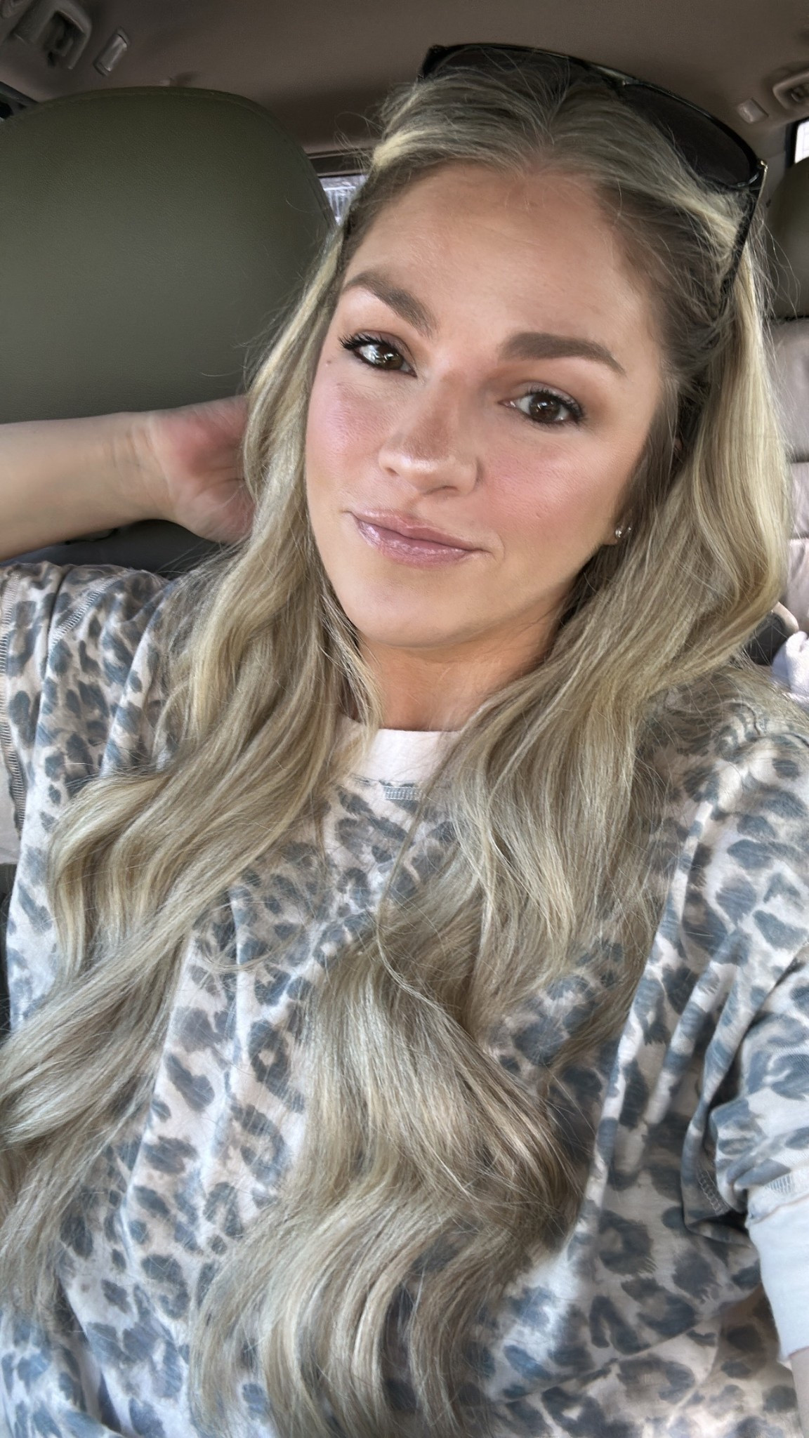 Leopard tee. Oversized fit. Size small

#LTKStyleTip #LTKFindsUnder50 #LTKOver40