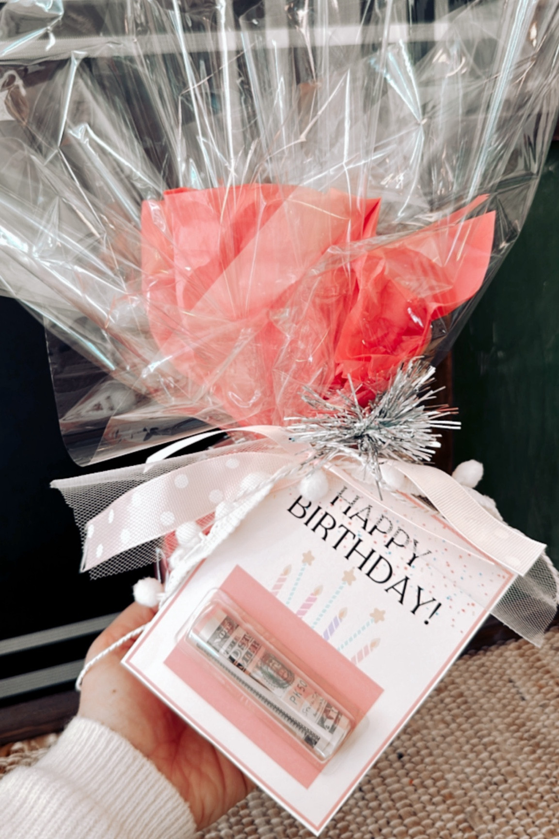 Gifting Cash! Here is an idea on how to gift cash & make it festive. I love using these clear plastic holders & sticking them on cards, cookies & more! 

#LTKGiftGuide