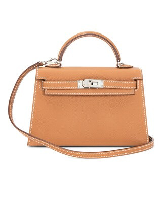 Hermes Epsom Kelly 20 Handbag | FWRD 