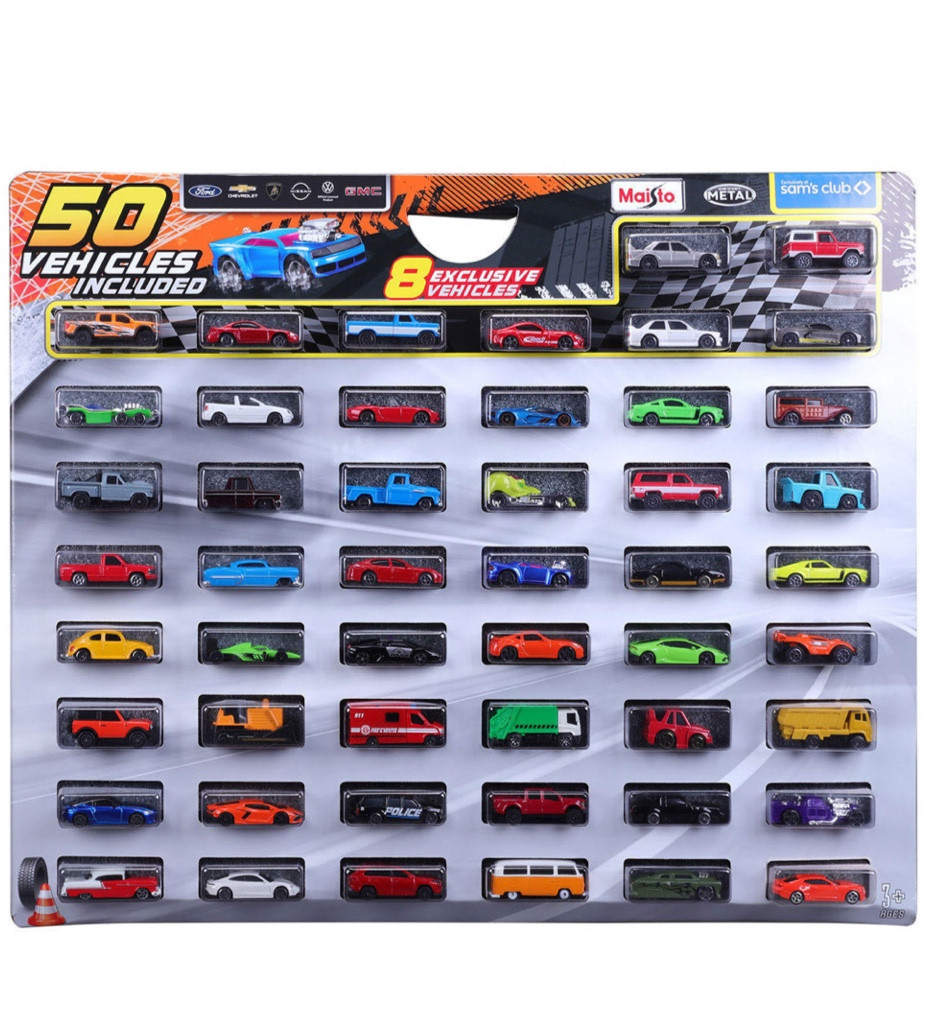 One of H’s favorite Christmas gifts! A set of 50 die cast cars for $45. Excellent gift for a toddler/young car loving kiddo! 🏎️

#LTKfamily #LTKfindsunder50 #LTKkids
